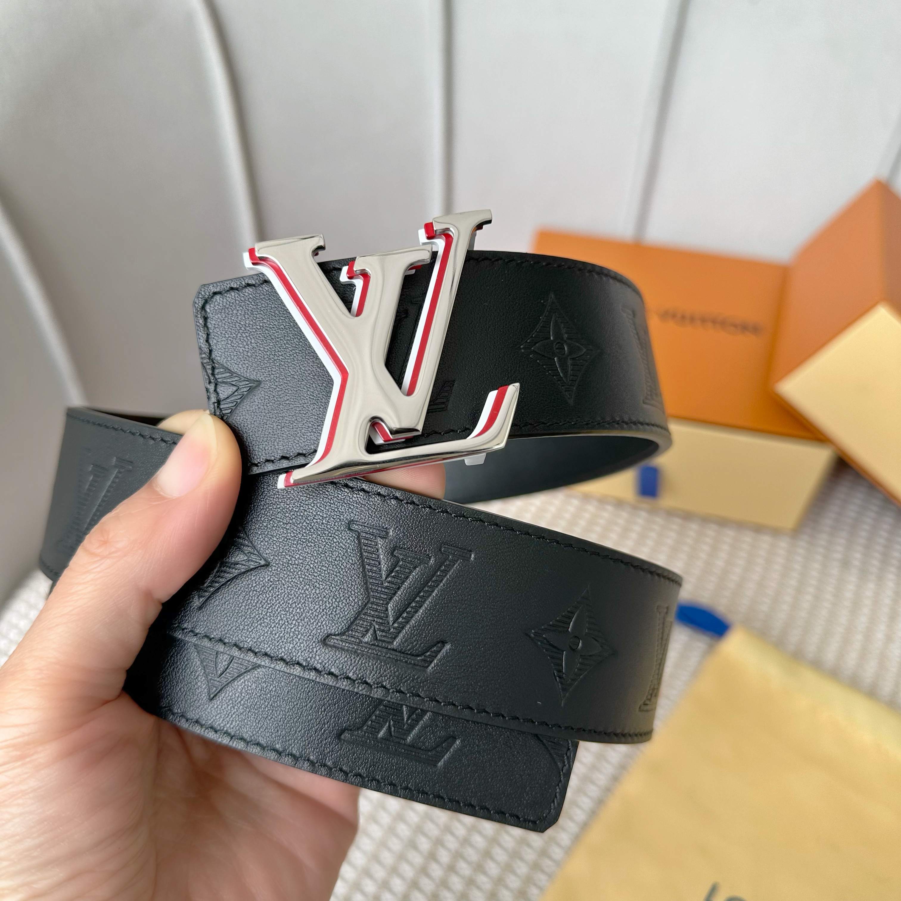 Louis Vuitton Basic Belt Cow Leather 40mm-s-l