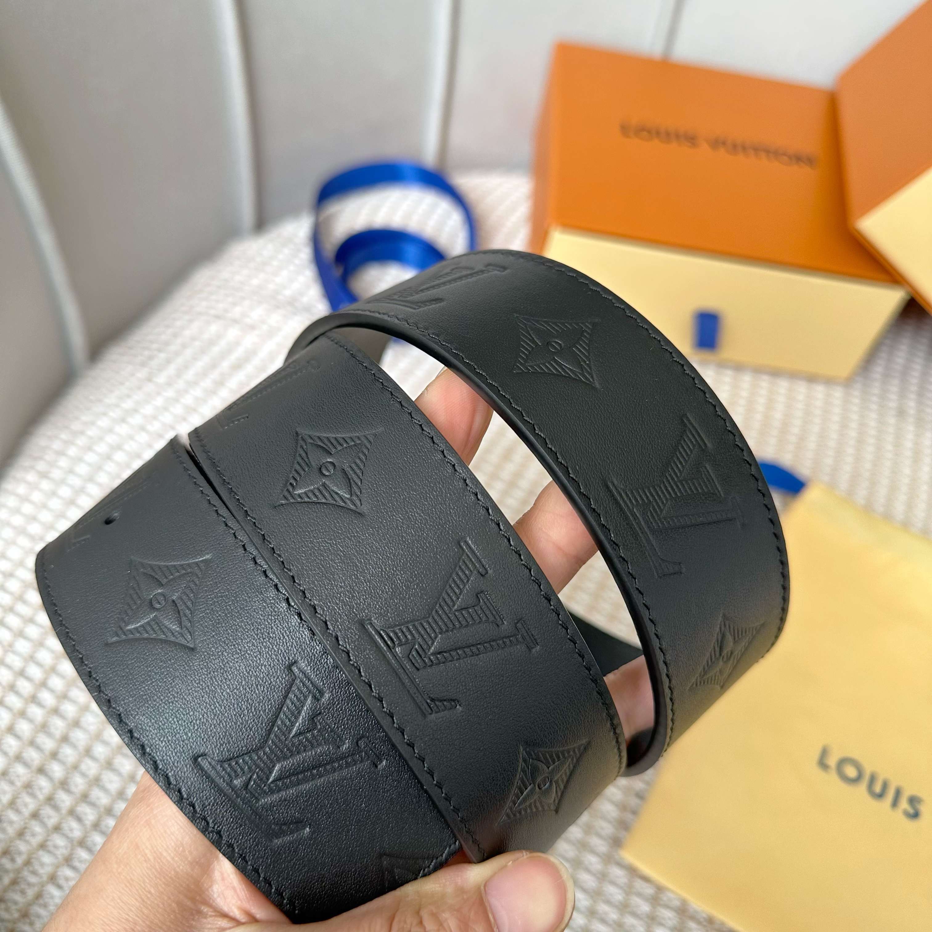 Louis Vuitton Basic Belt Cow Leather 40mm-s-l