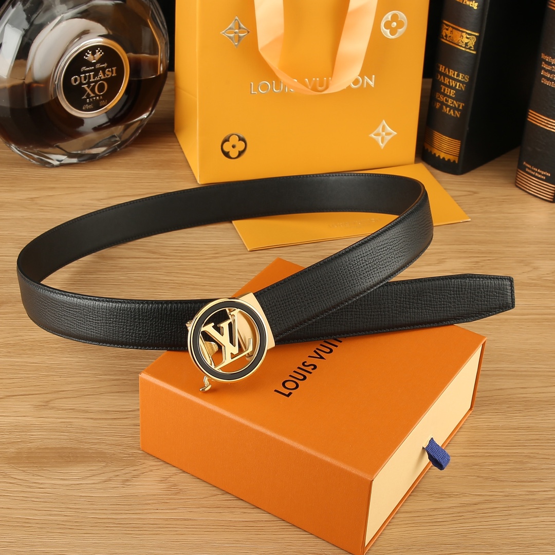 Louis Vuitton Male Basic Belt L