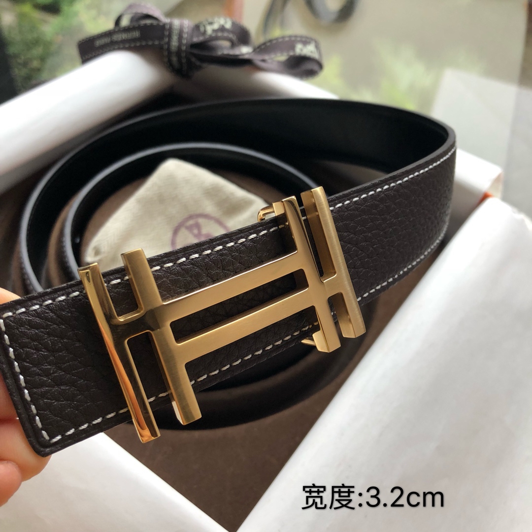 Hermès Male Basic Belt S-m
