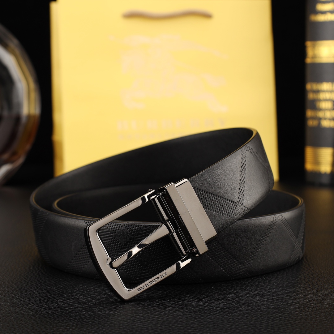 Burberry Basic Belt Cow Leather