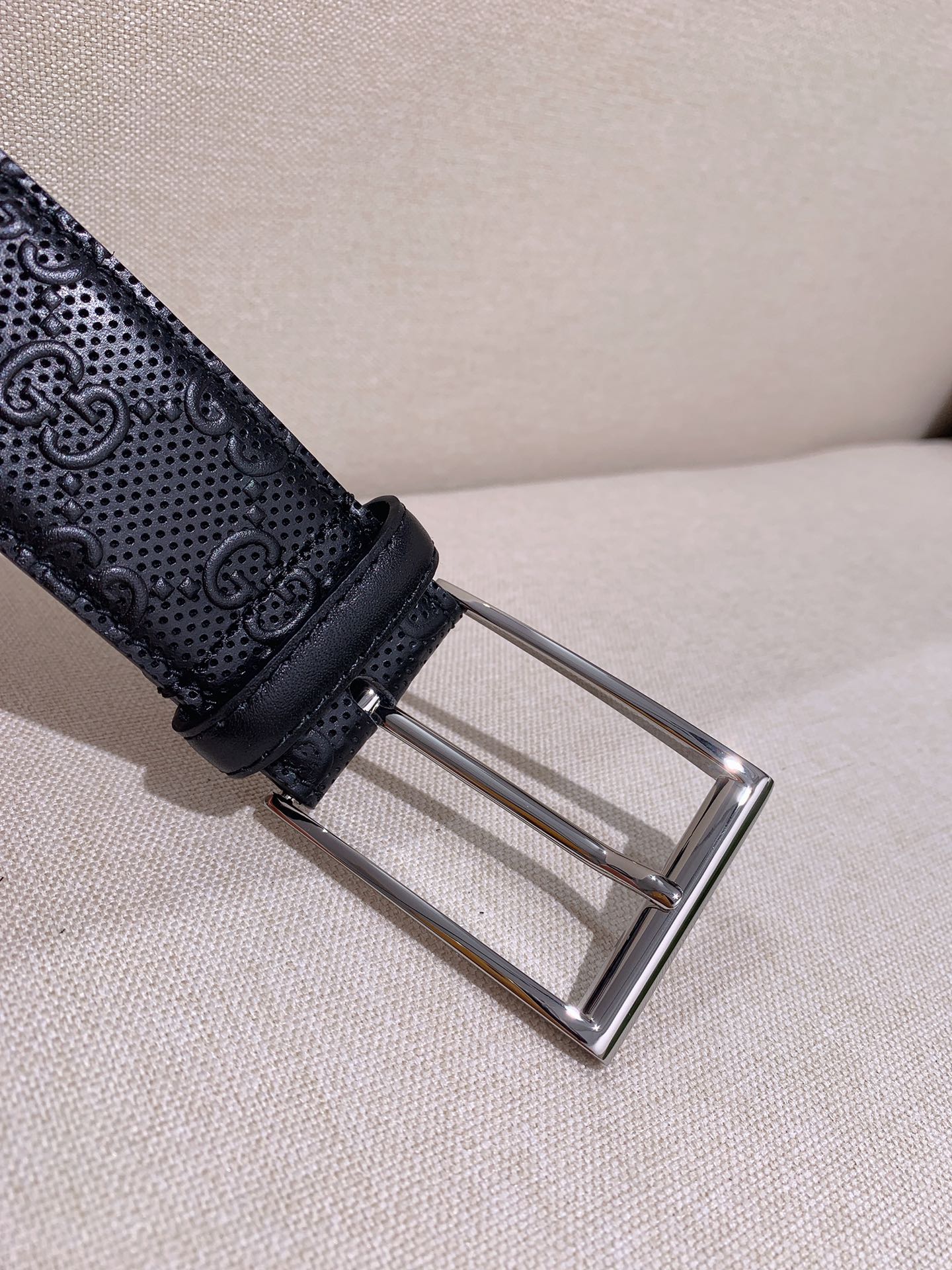 Gucci Male Basic Belt Cow Leather