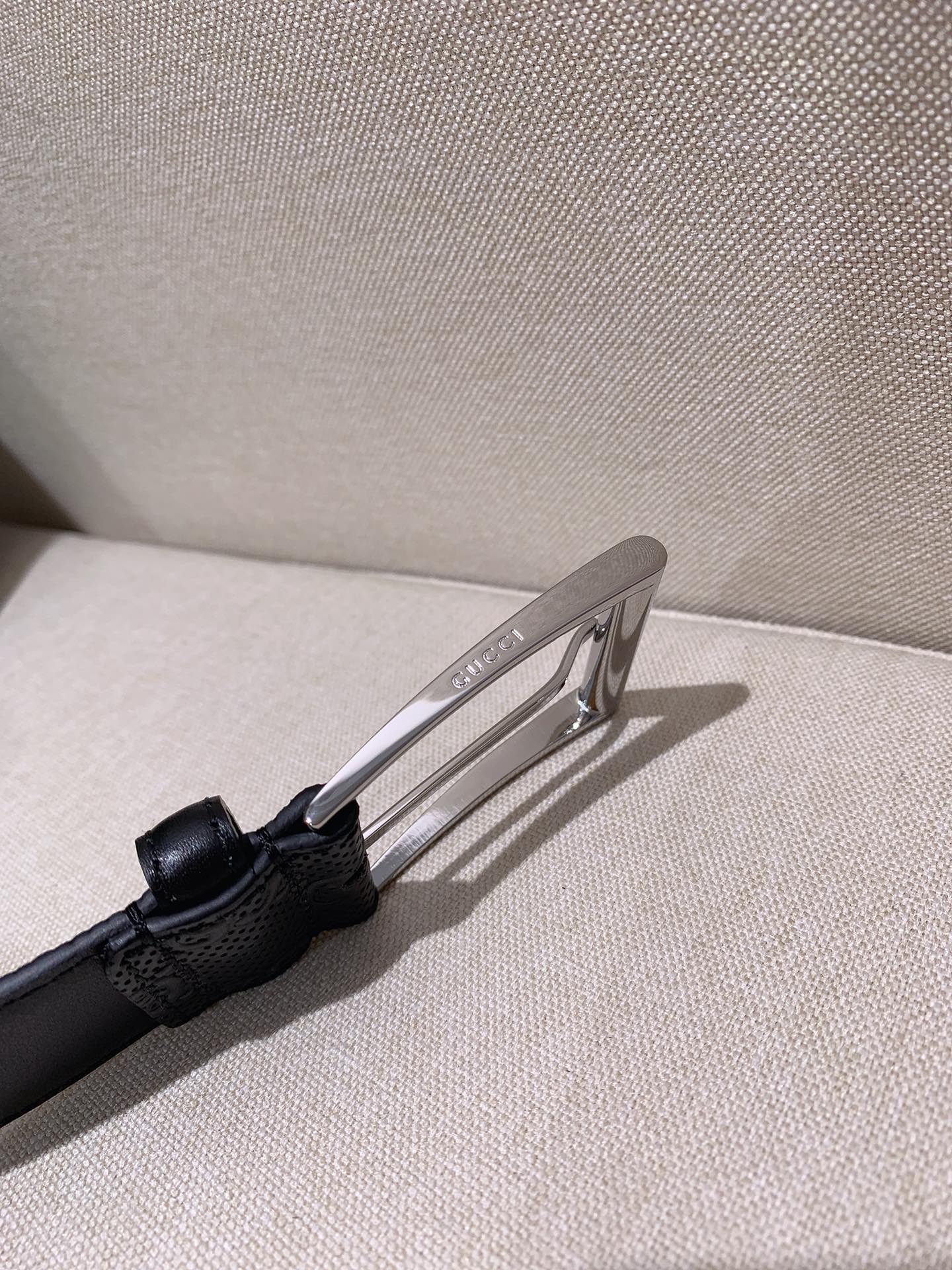 Gucci Male Basic Belt Cow Leather