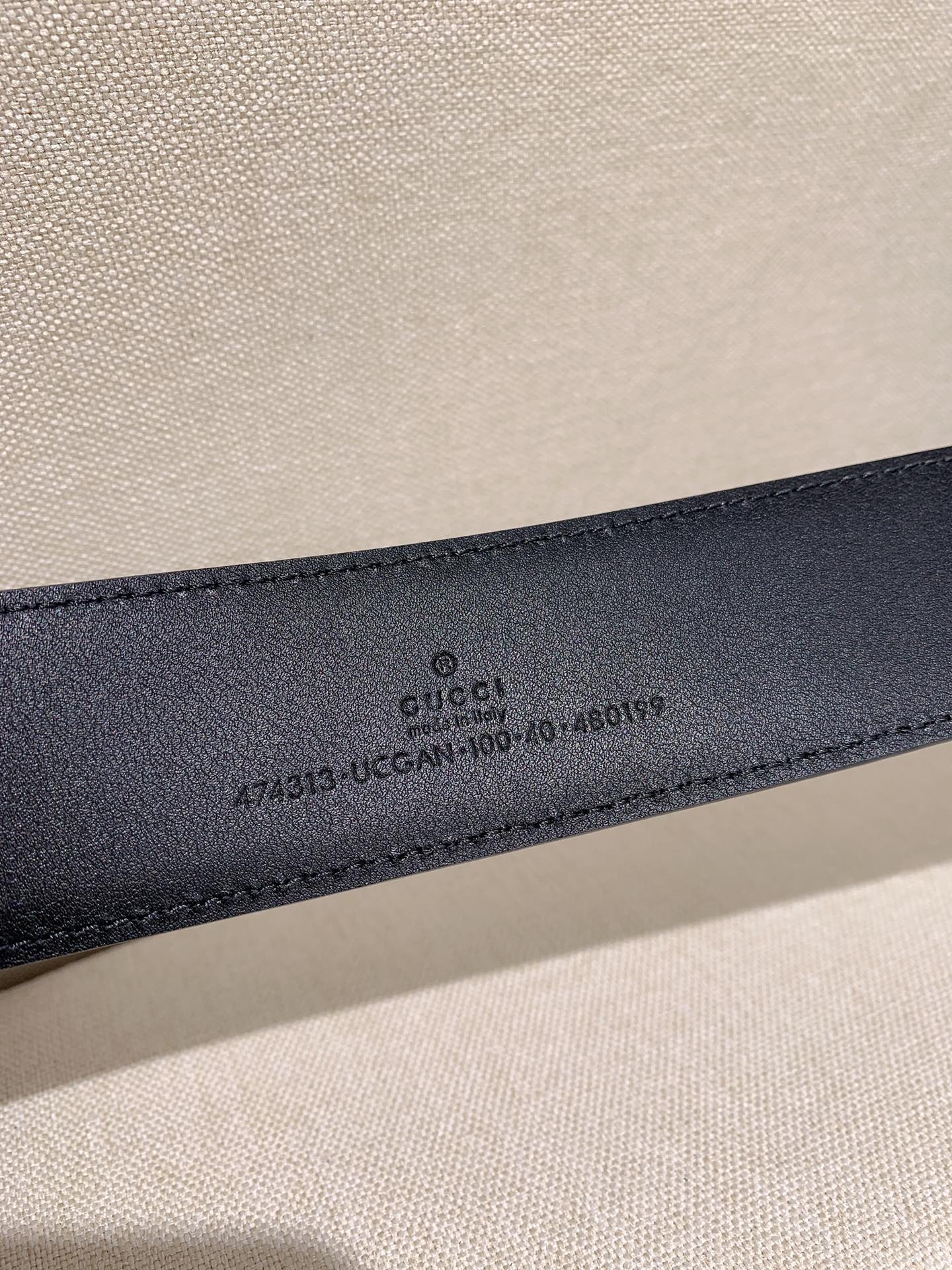 Gucci Male Basic Belt Cow Leather