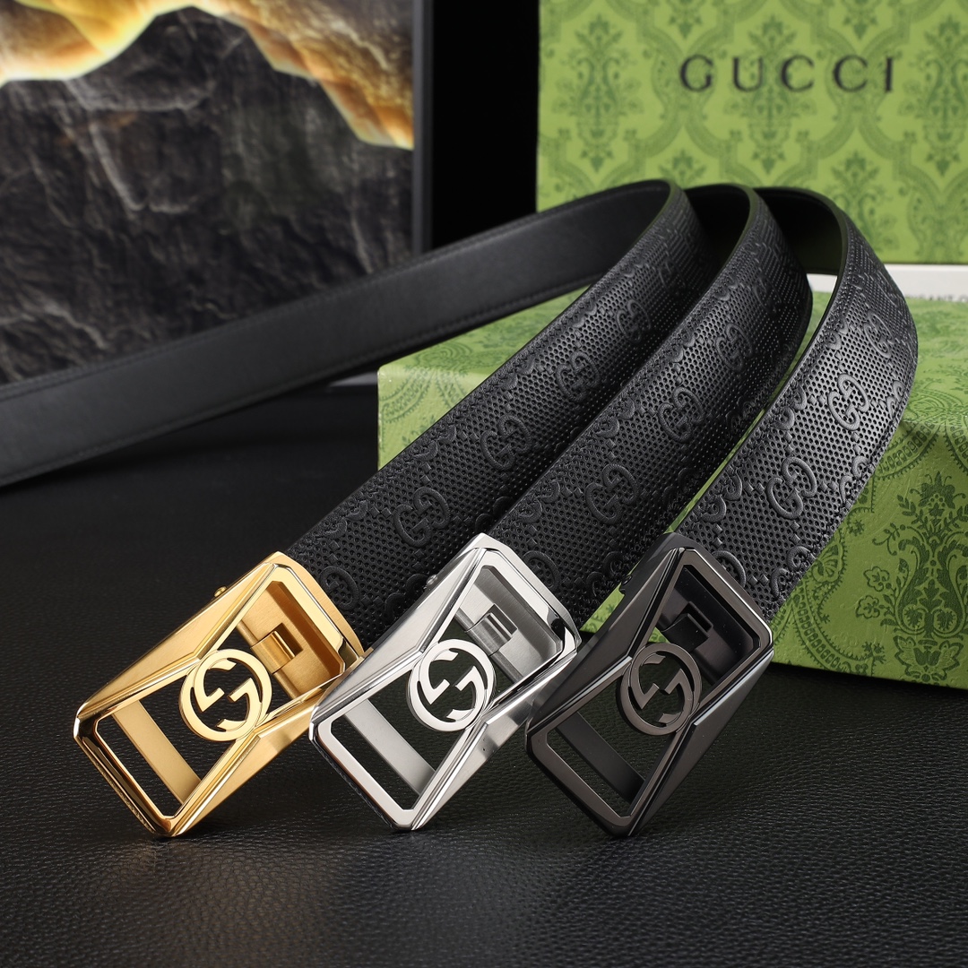 Gucci Male Basic Belt 35mm