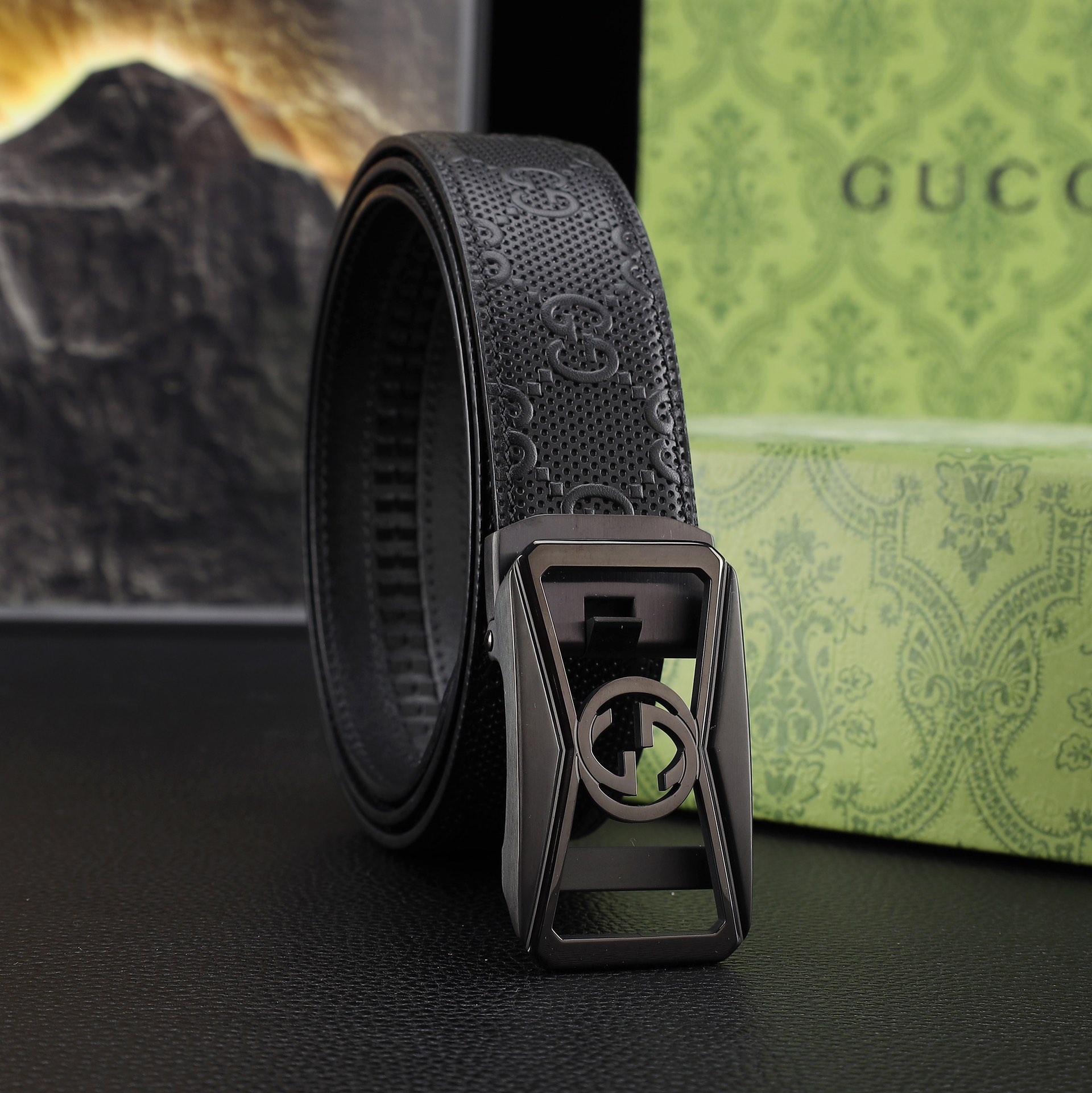 Gucci Male Basic Belt 35mm