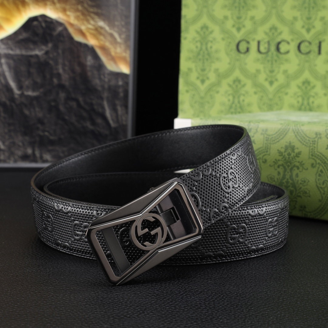 Gucci Male Basic Belt 35mm