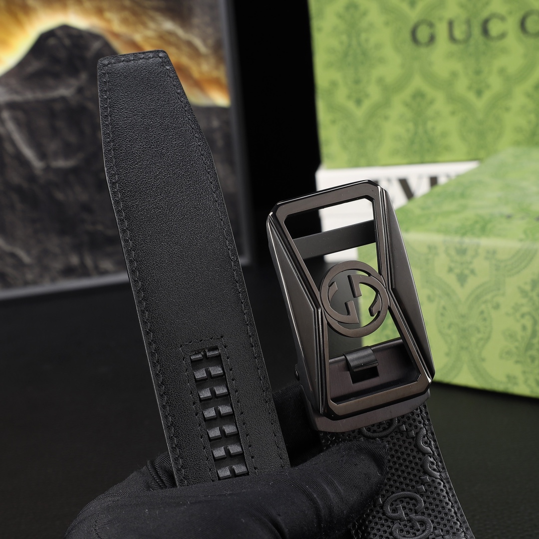 Gucci Male Basic Belt 35mm