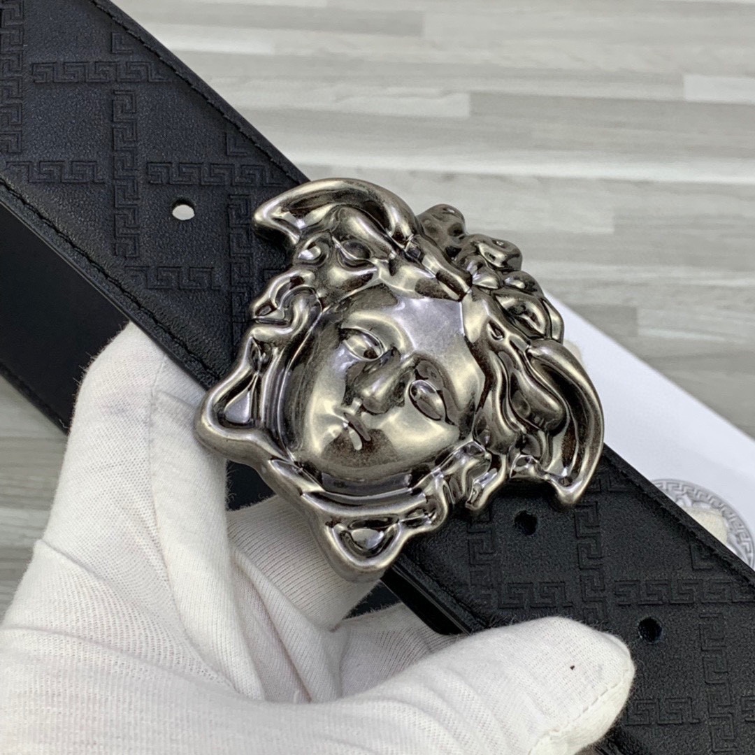Versace Basic Belt Cow Leather S-m