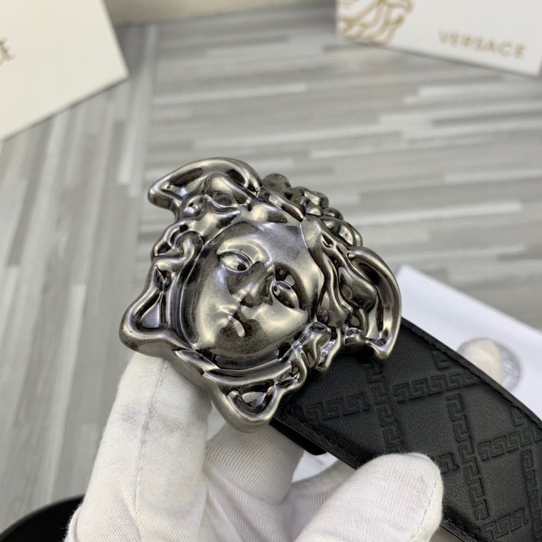 Versace Basic Belt Cow Leather S-m