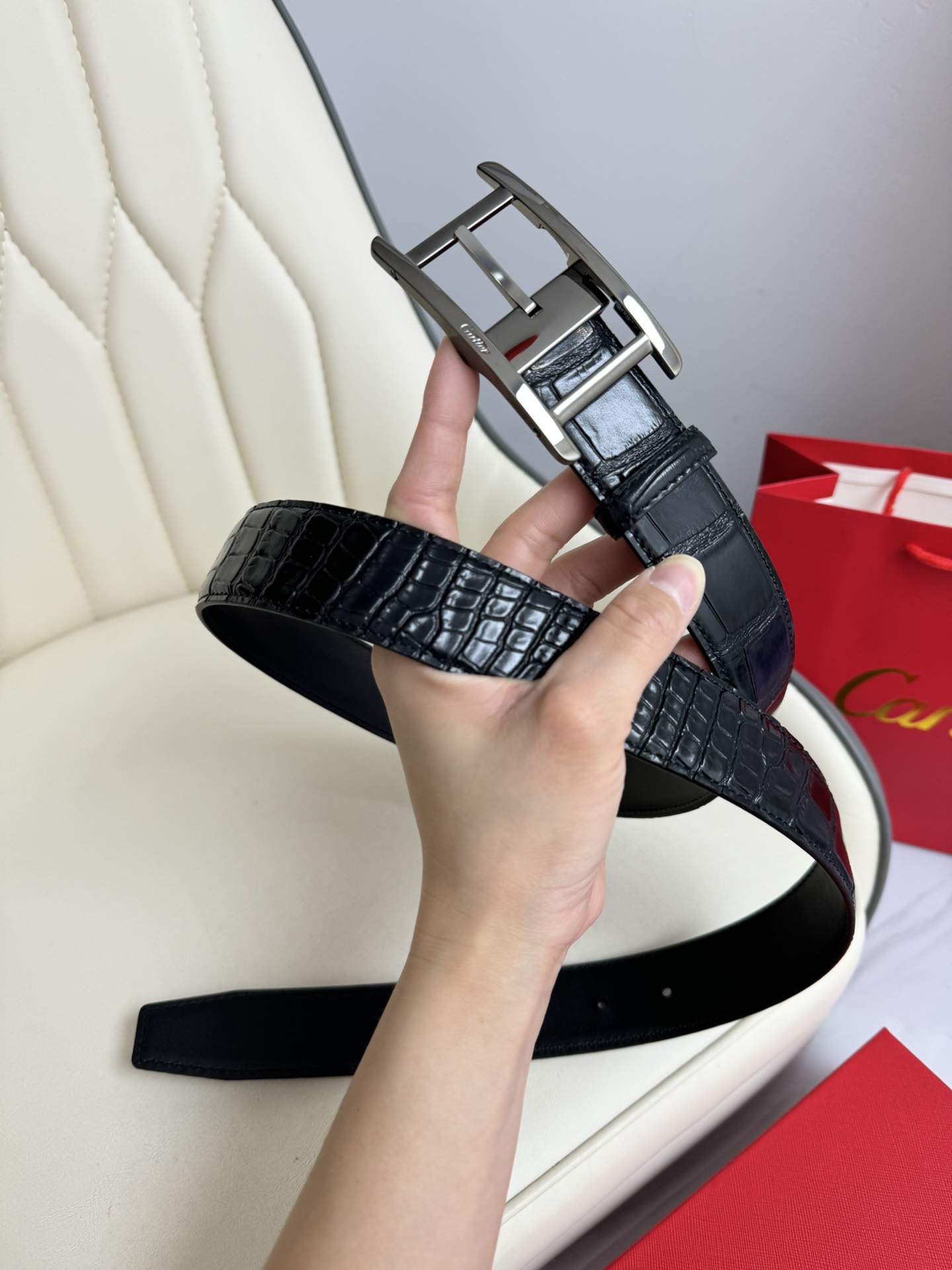 Cartier Basic Belt Top Grain Leather