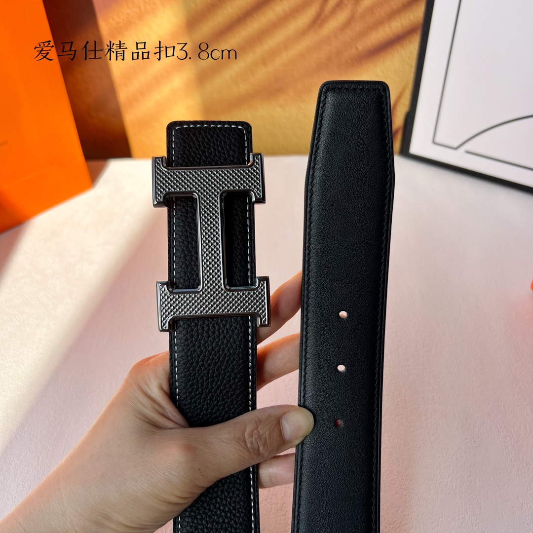 Hermès Male Basic Belt Cow Leather M