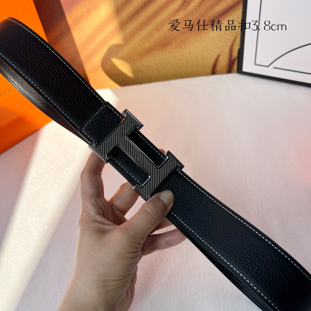 Hermès Male Basic Belt Cow Leather M