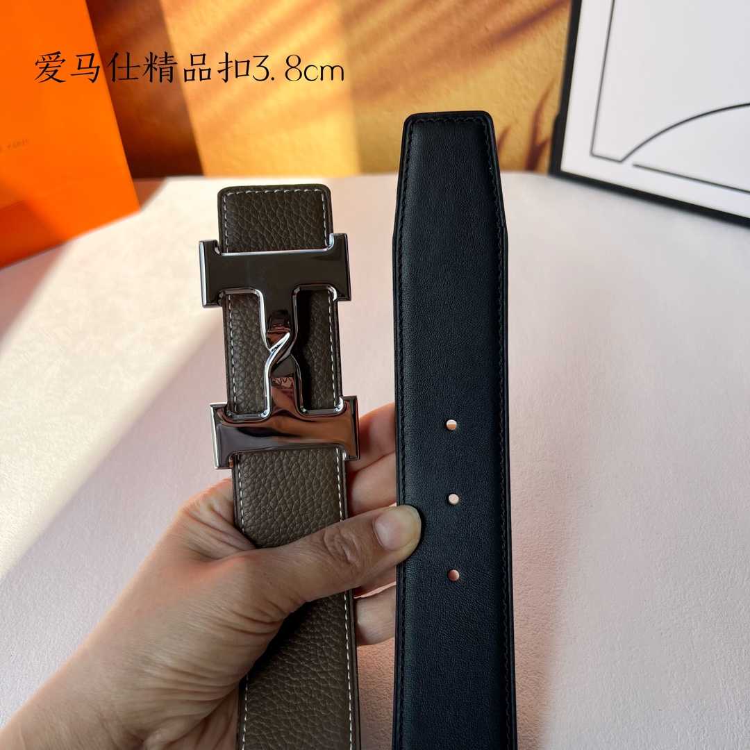 Hermès Male Basic Belt Cow Leather M