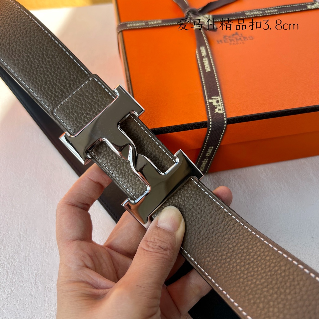 Hermès Male Basic Belt Cow Leather M
