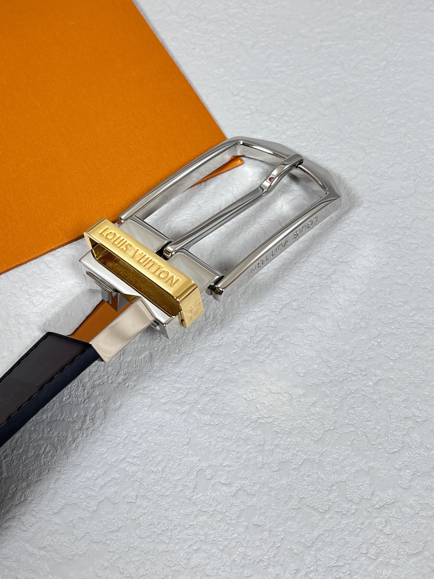 Basic Belt Cow Leather Gray