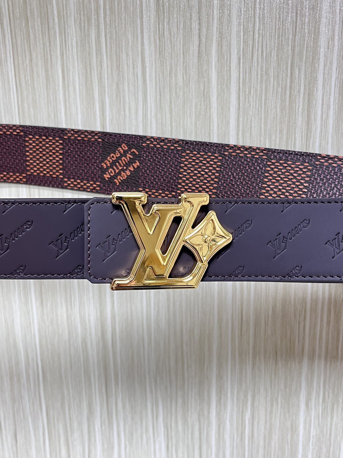 Basic Belt Cow Leather Gold