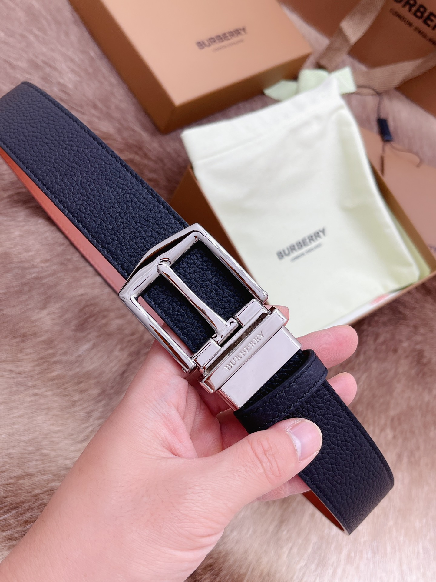 Burberry Male Basic Belt M