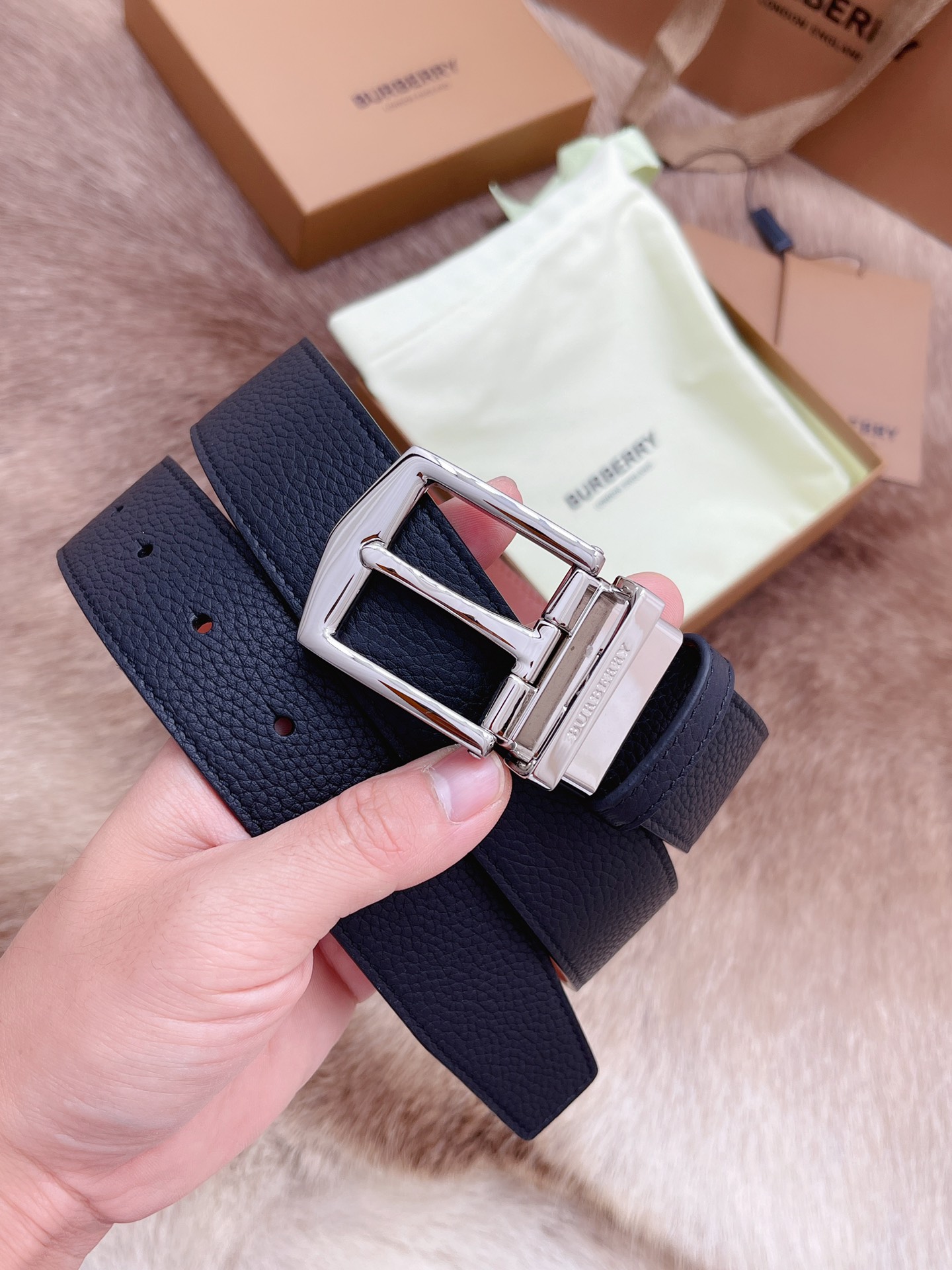 Burberry Male Basic Belt M