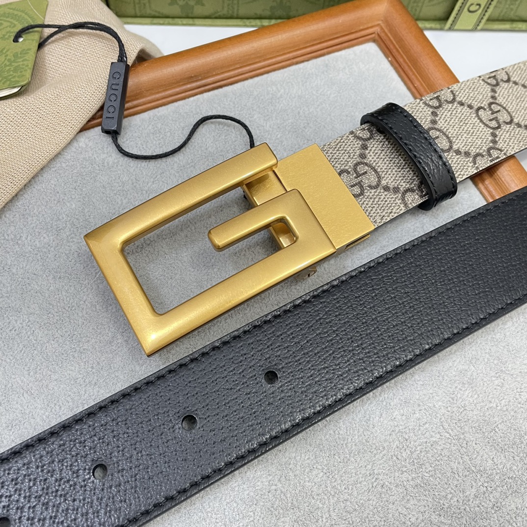 Gucci Basic Belt Brown S-m