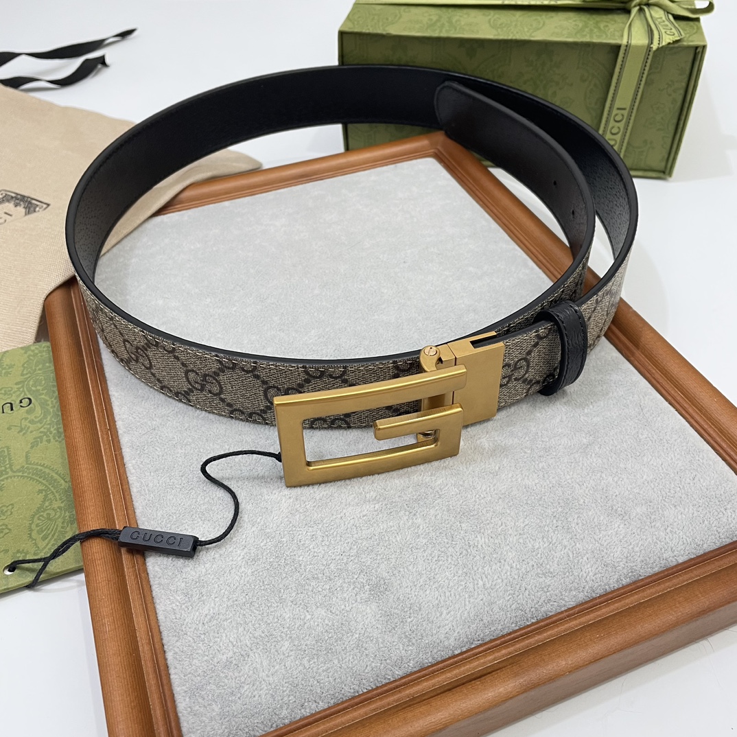 Gucci Basic Belt Brown S-m