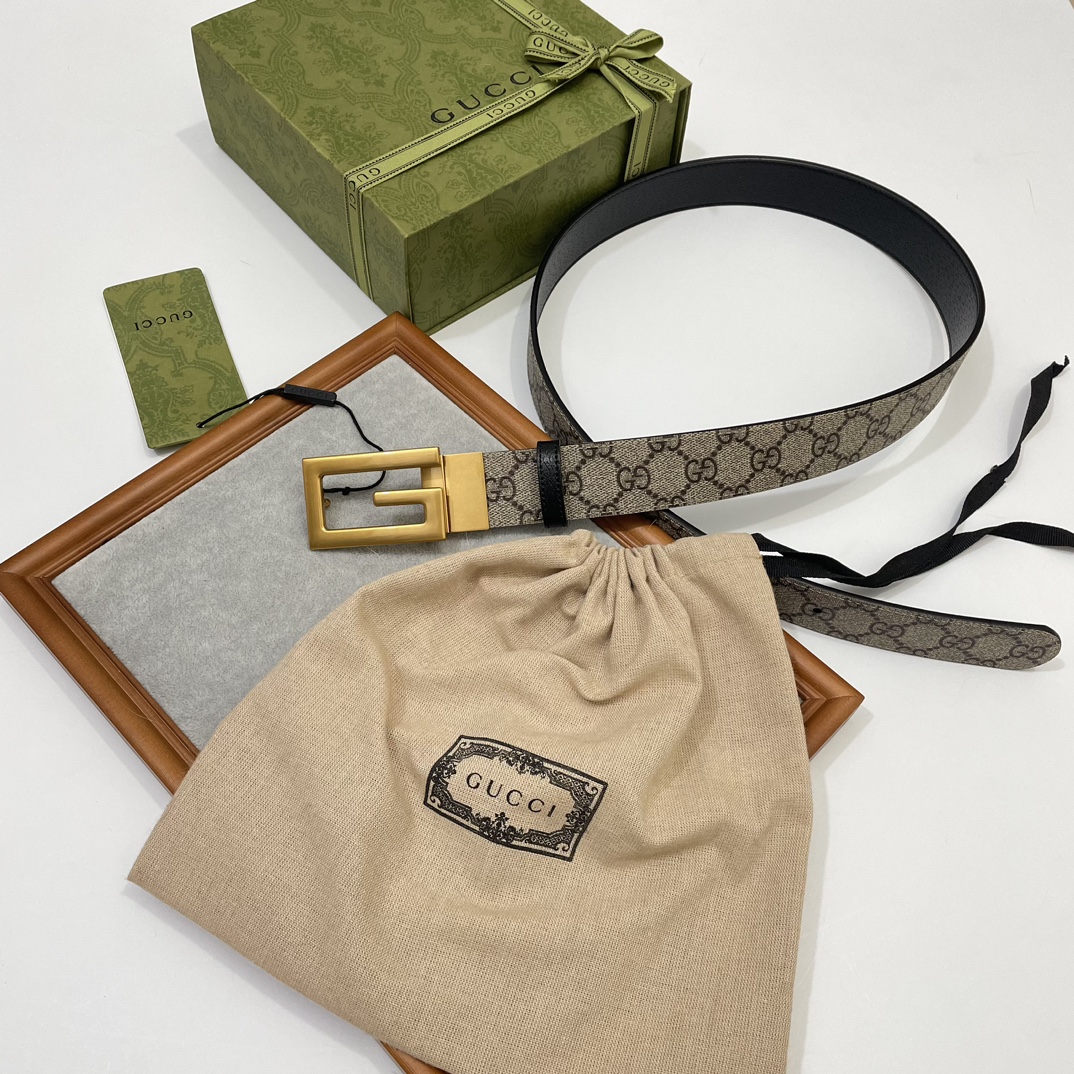 Gucci Basic Belt Brown S-m