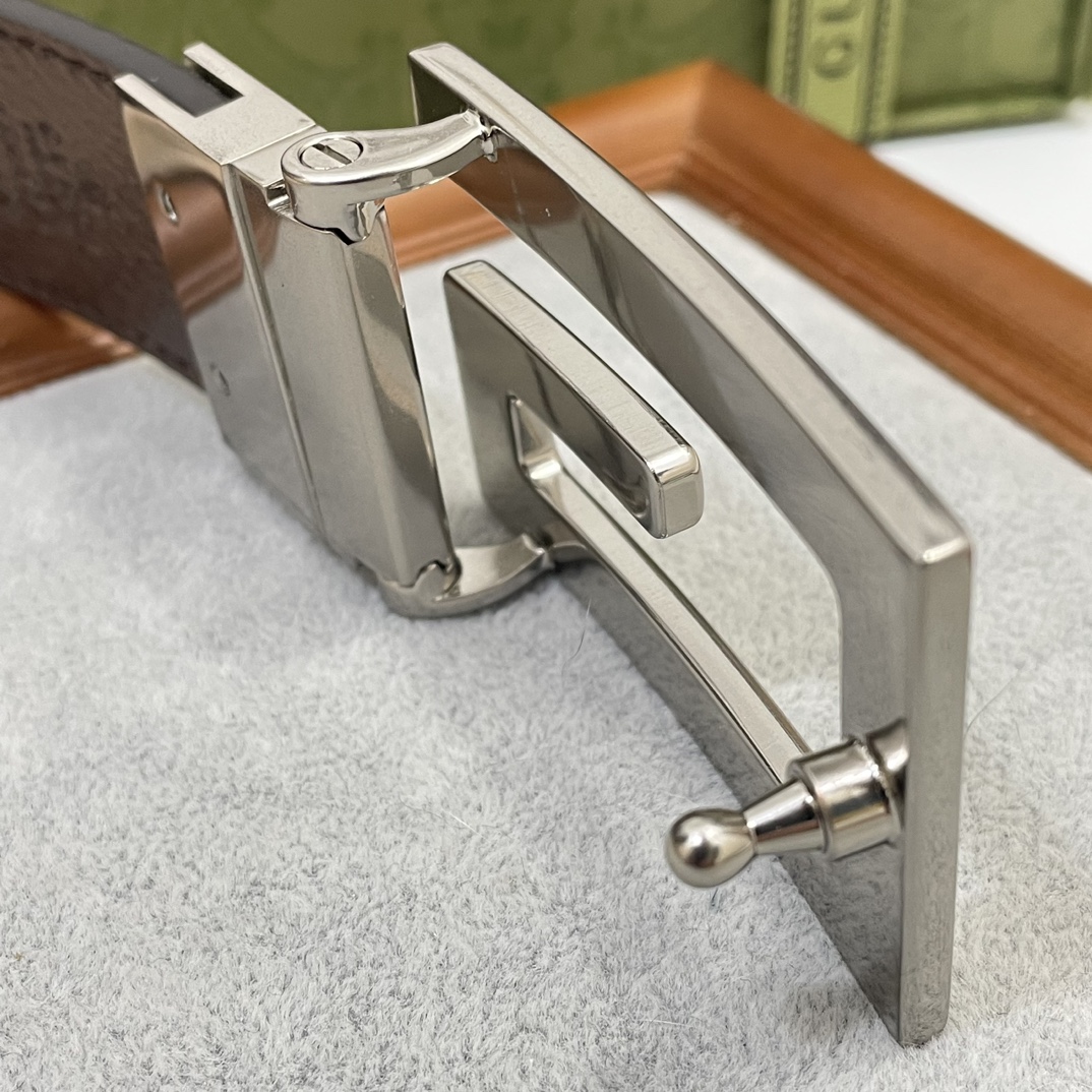 Gucci Basic Belt Brown S-m