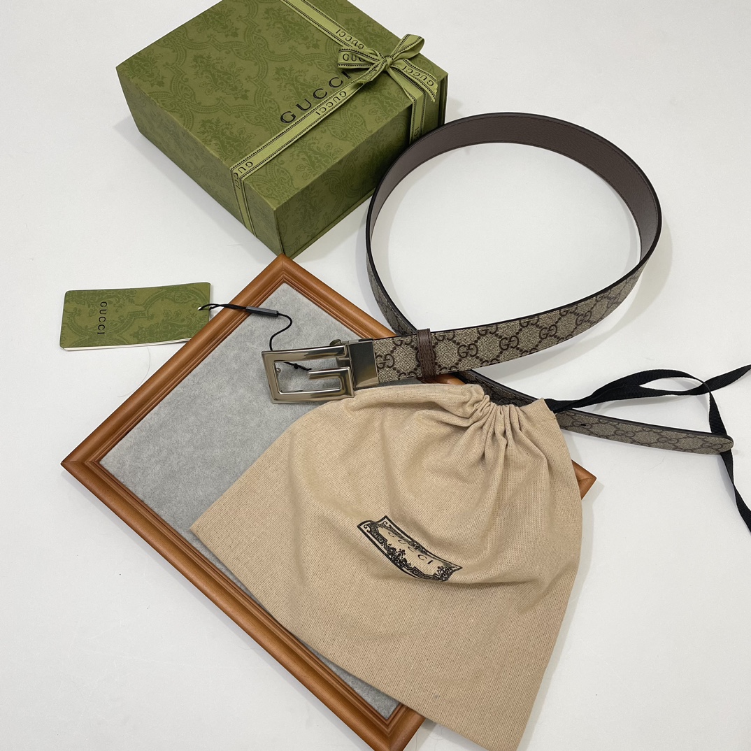 Gucci Basic Belt Brown S-m