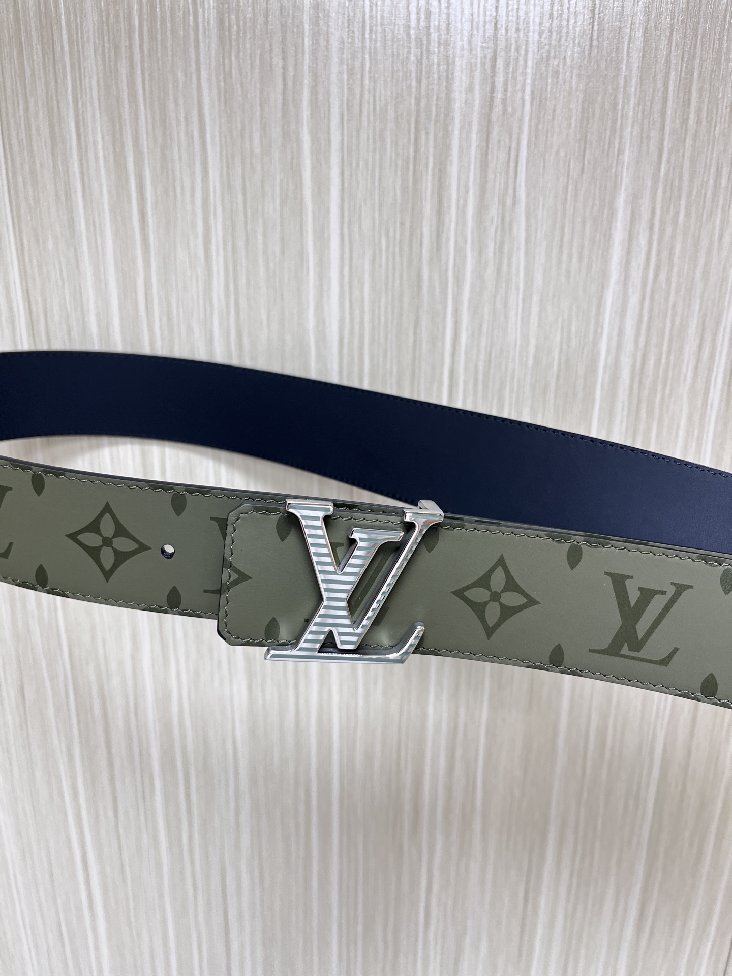 Louis Vuitton Basic Belt Cow Leather Black S-m-l