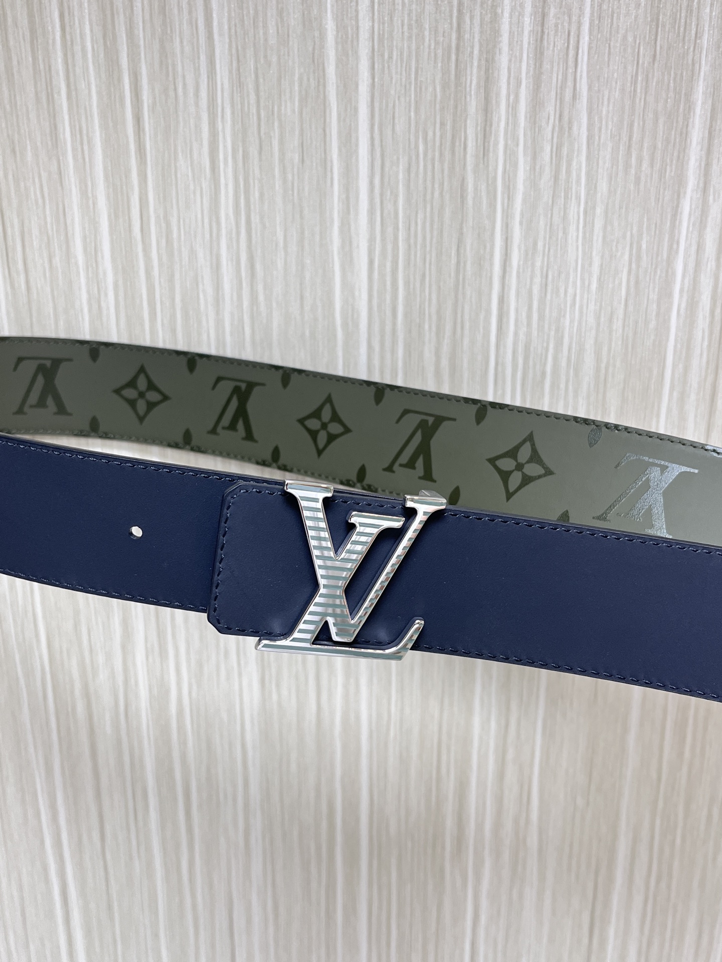 Louis Vuitton Basic Belt Cow Leather Black S-m-l