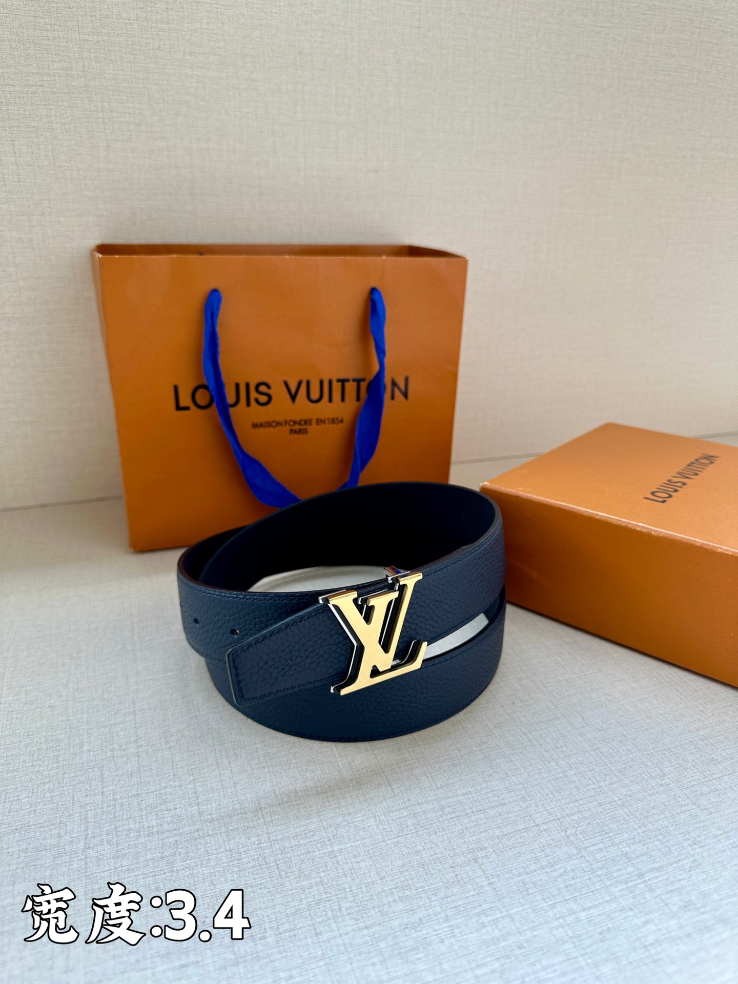 Louis Vuitton Male Basic Belt L
