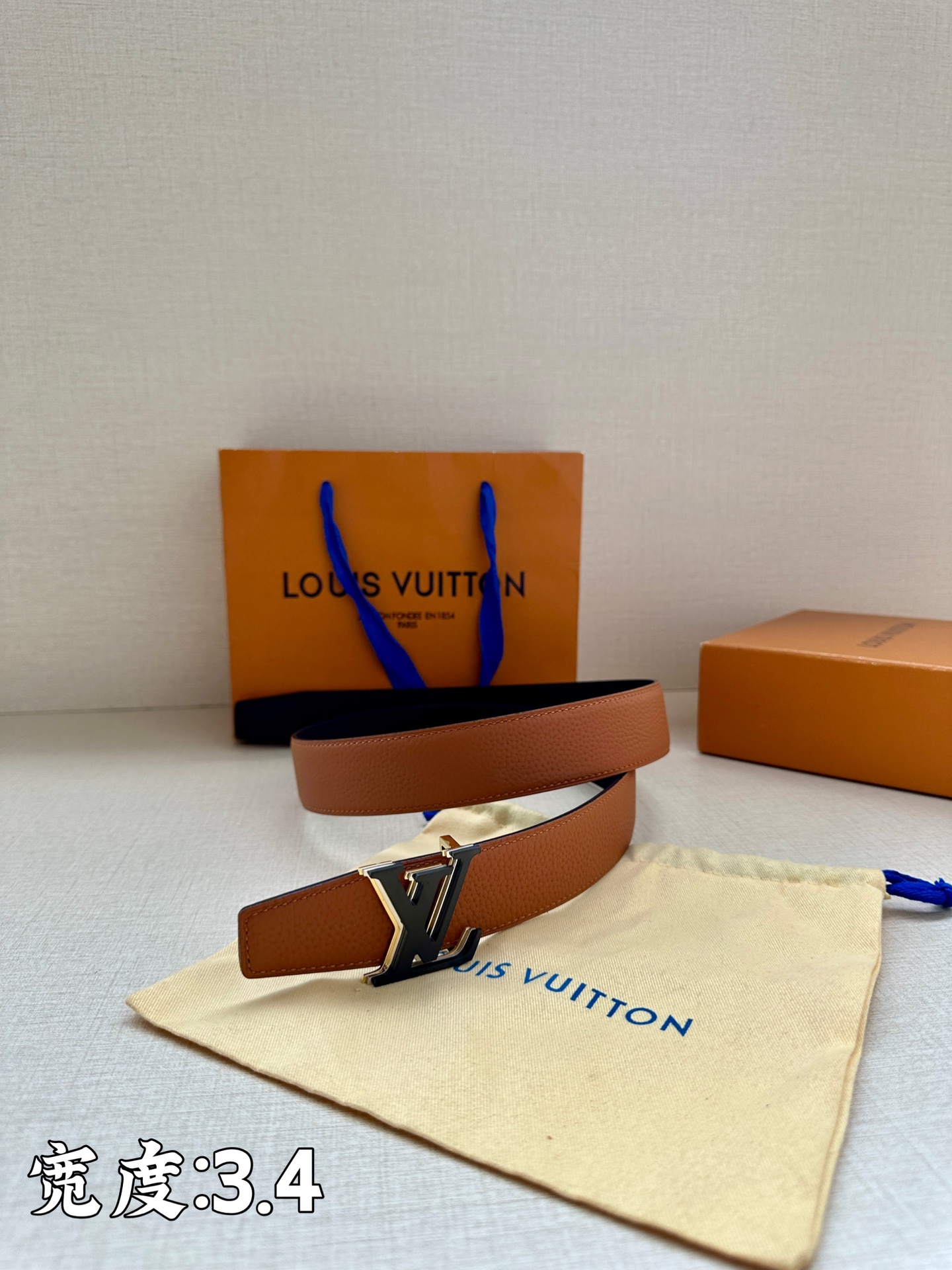 Louis Vuitton Male Basic Belt L