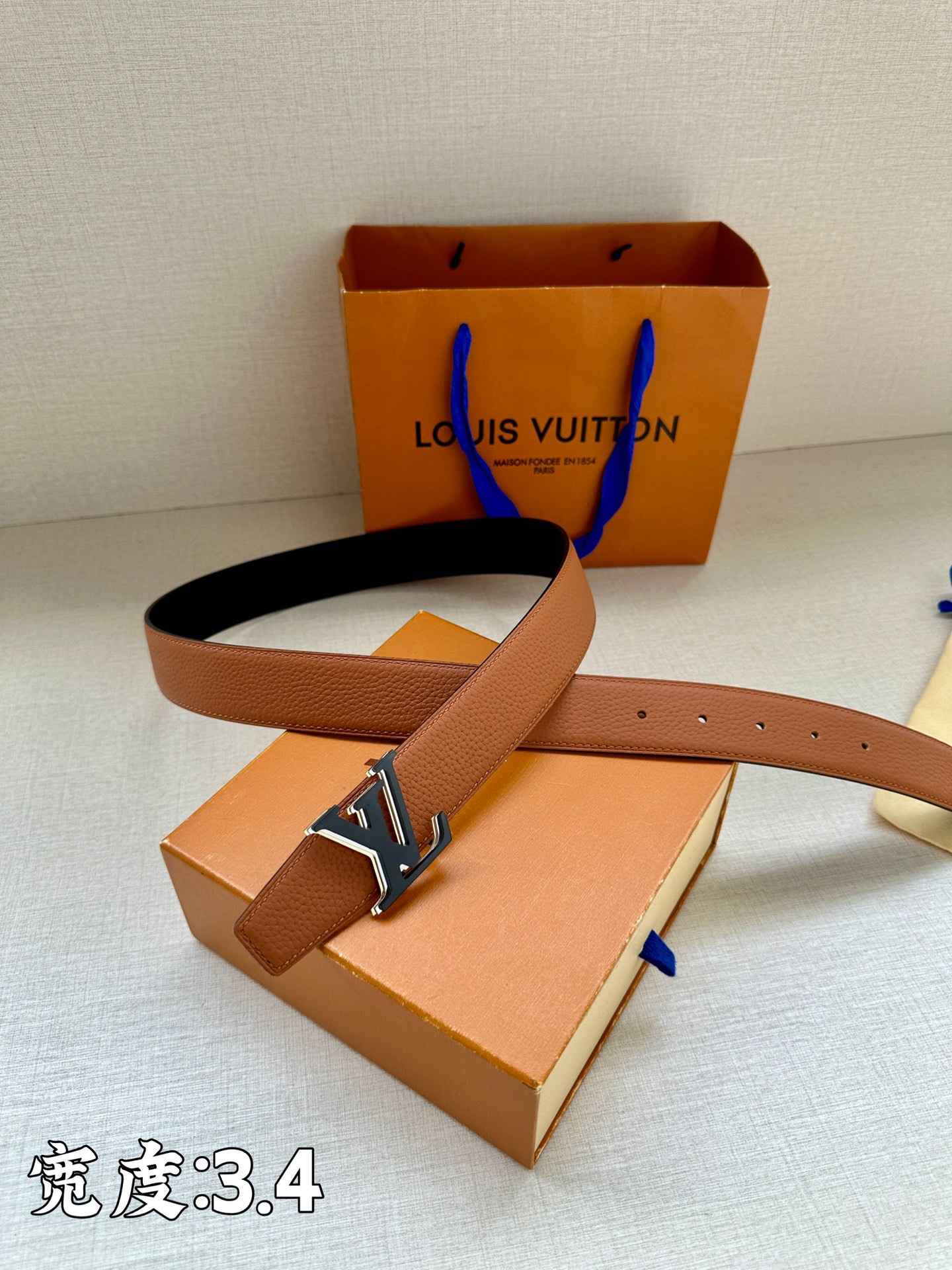 Louis Vuitton Male Basic Belt L