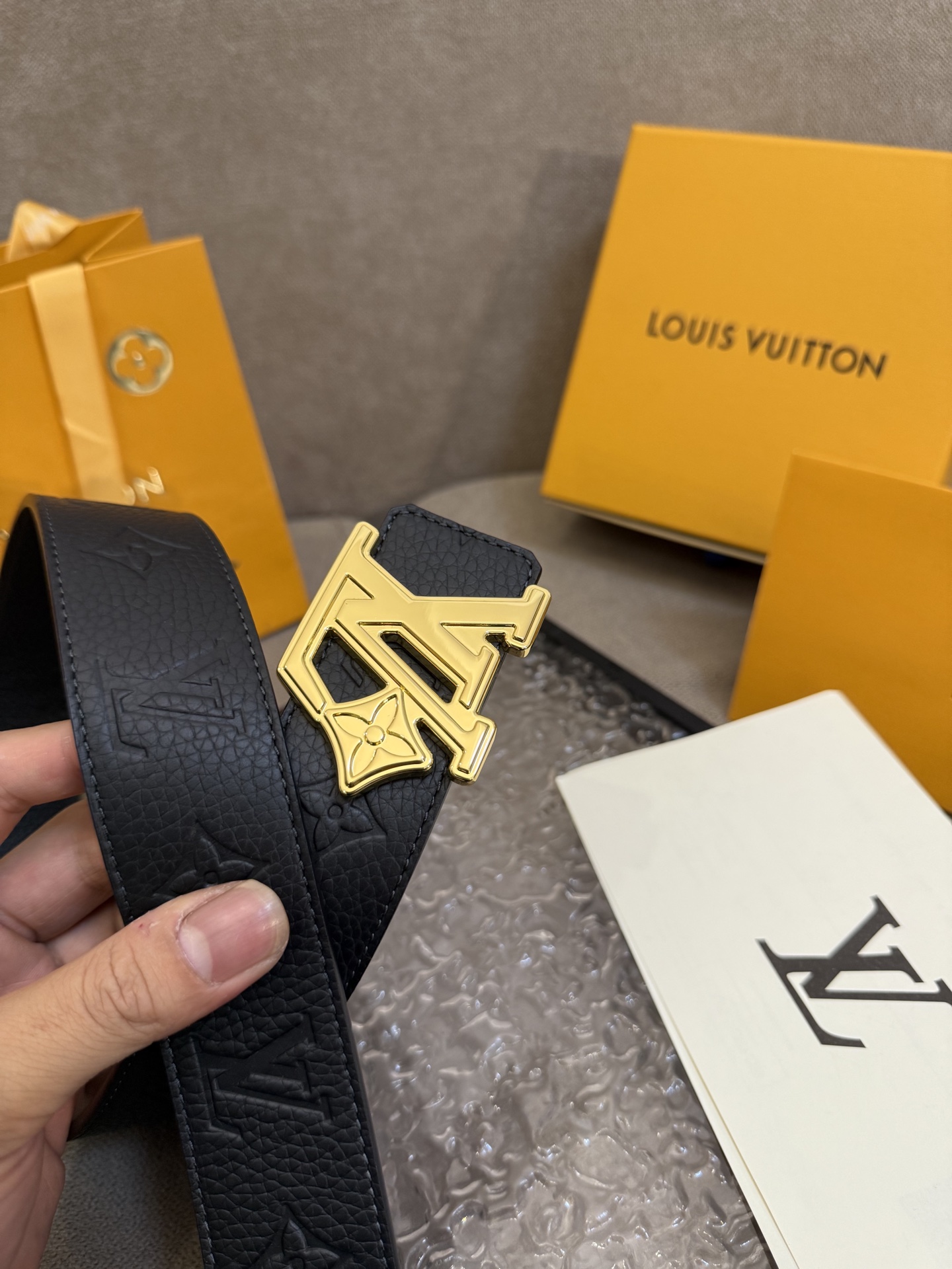 Louis Vuitton Male Basic Belt S-m-l
