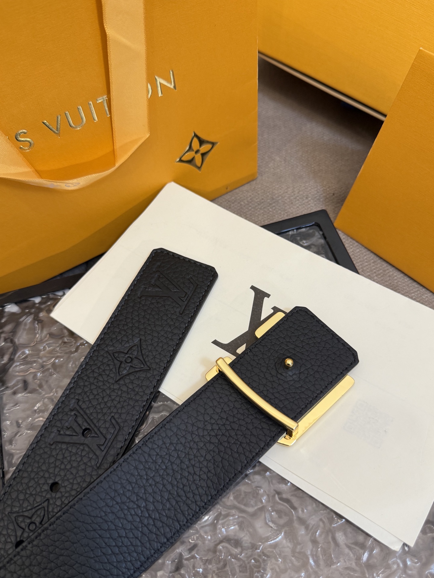 Louis Vuitton Male Basic Belt S-m-l