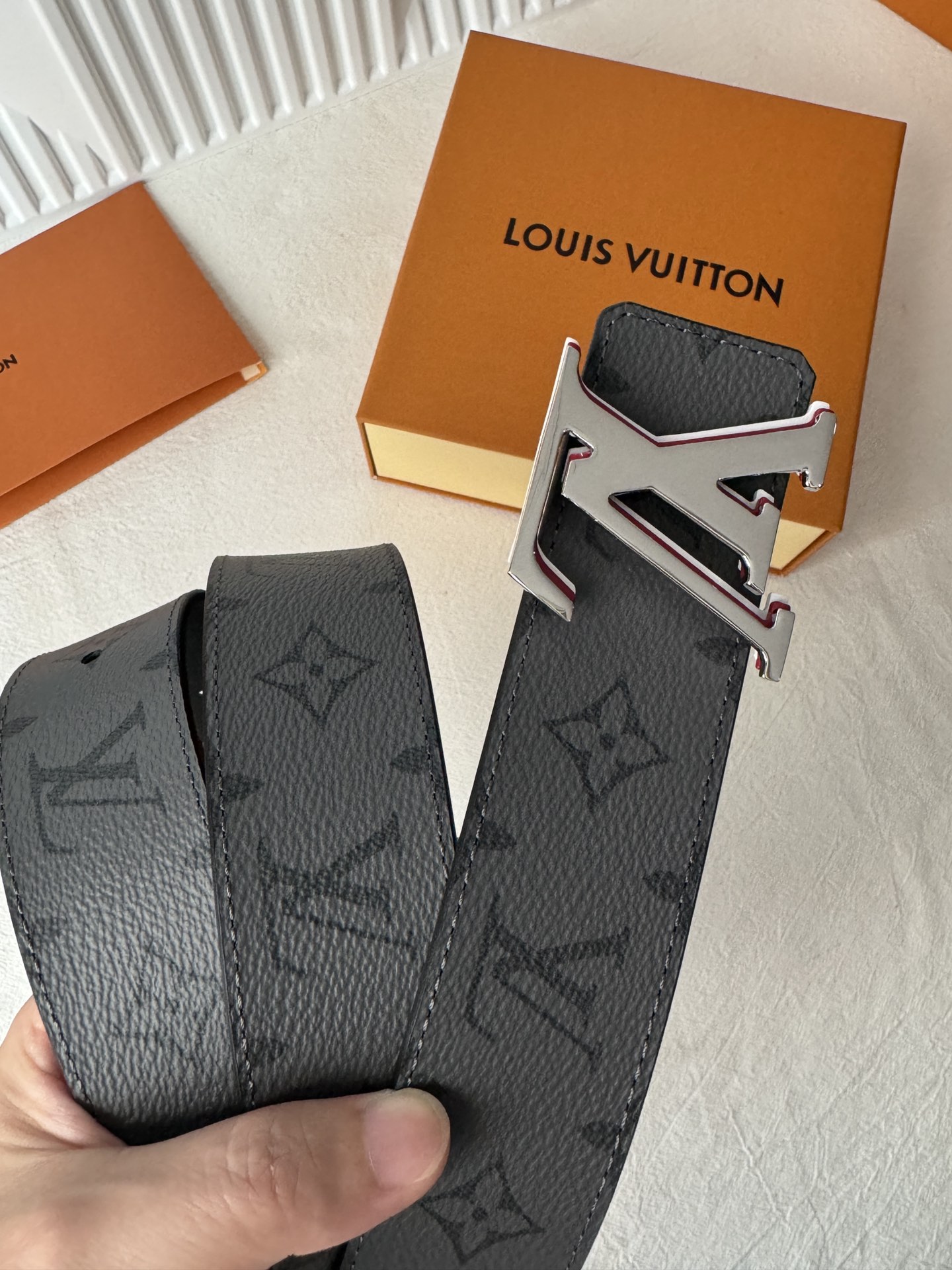 Louis Vuitton Male Basic Belt 40mm-s-m-l