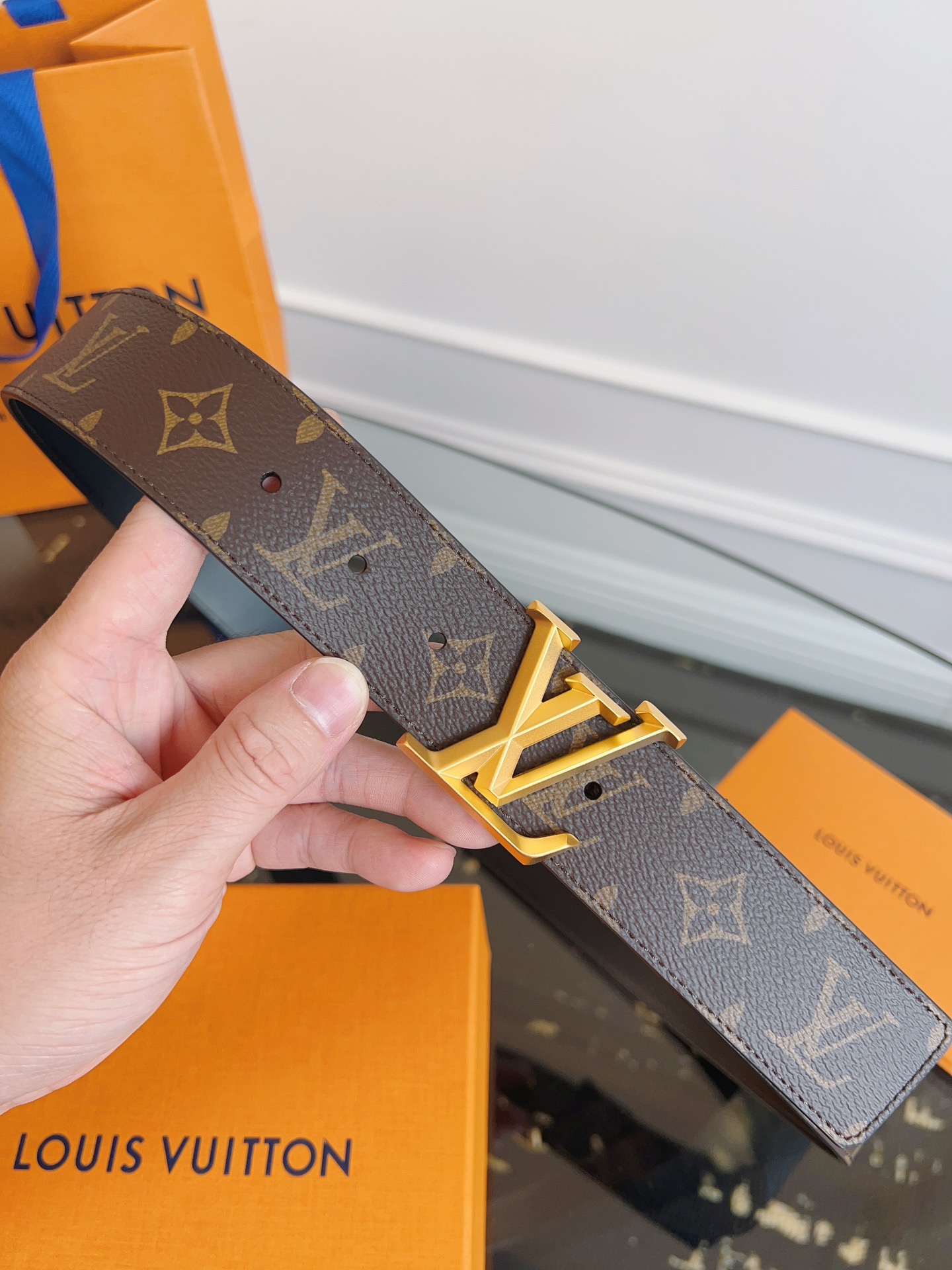 Louis Vuitton Male Basic Belt M-l