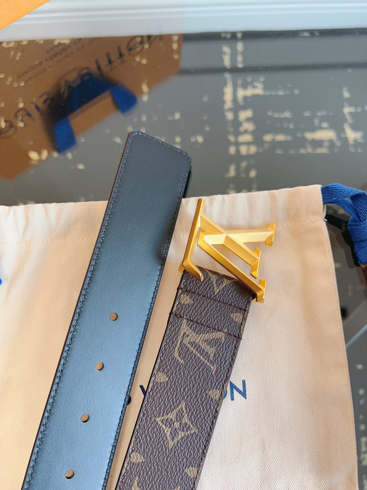 Louis Vuitton Male Basic Belt M-l