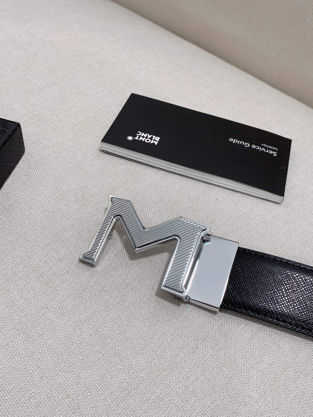 Montblanc Male Basic Belt Cow Leather M-l