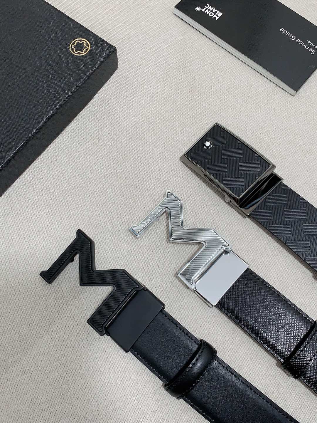 Montblanc Male Basic Belt Cow Leather M-l