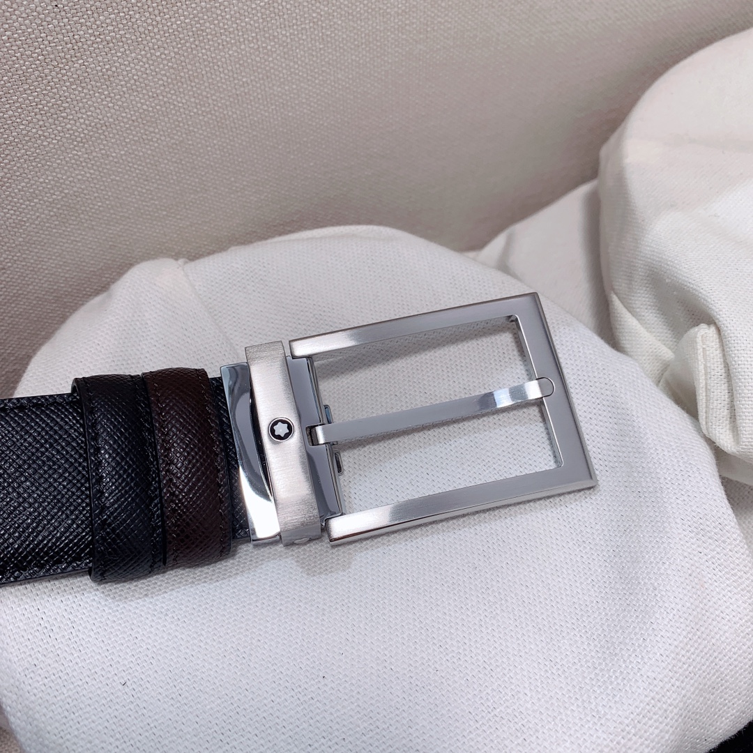 Montblanc Male Basic Belt Cow Leather M-l