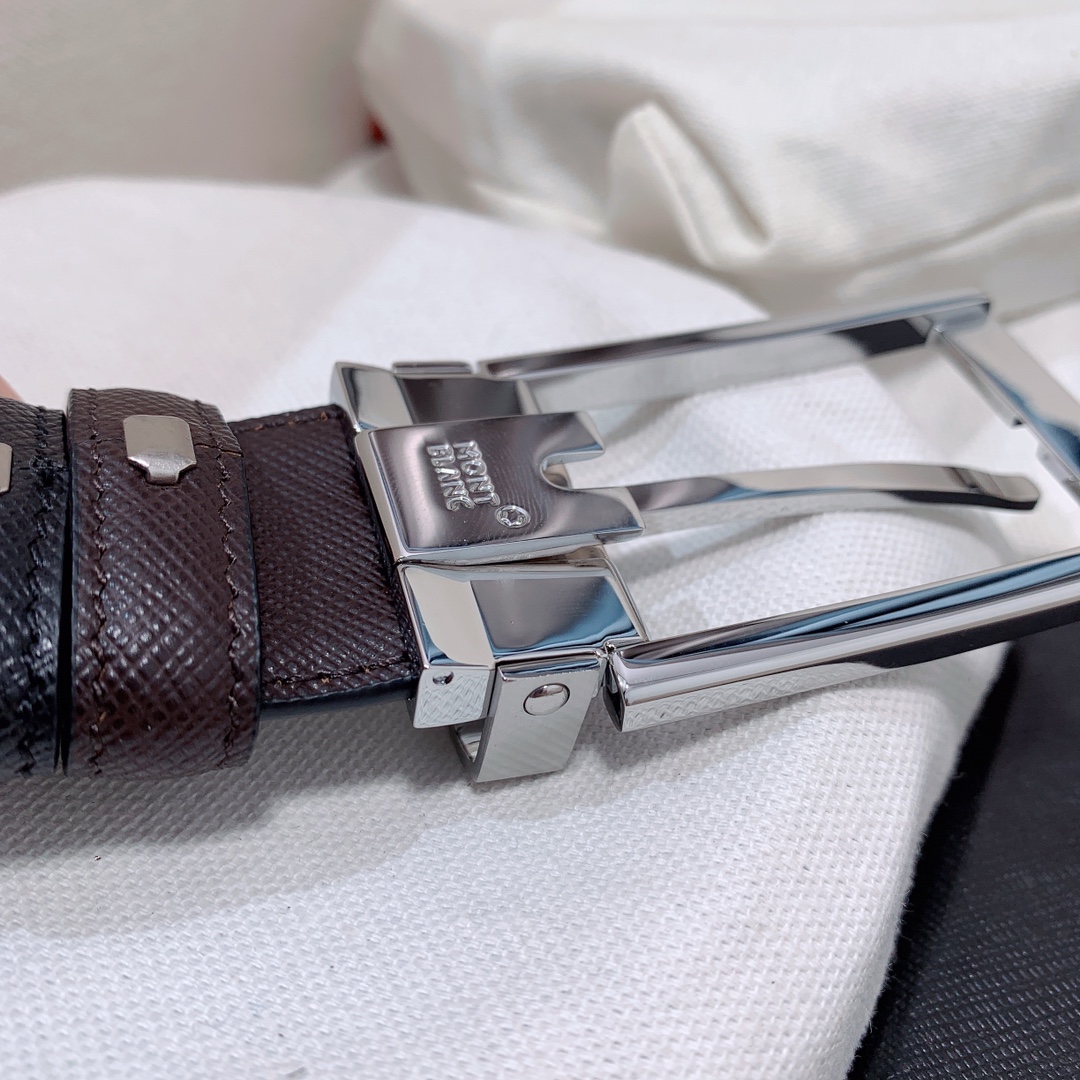 Montblanc Male Basic Belt Cow Leather M-l