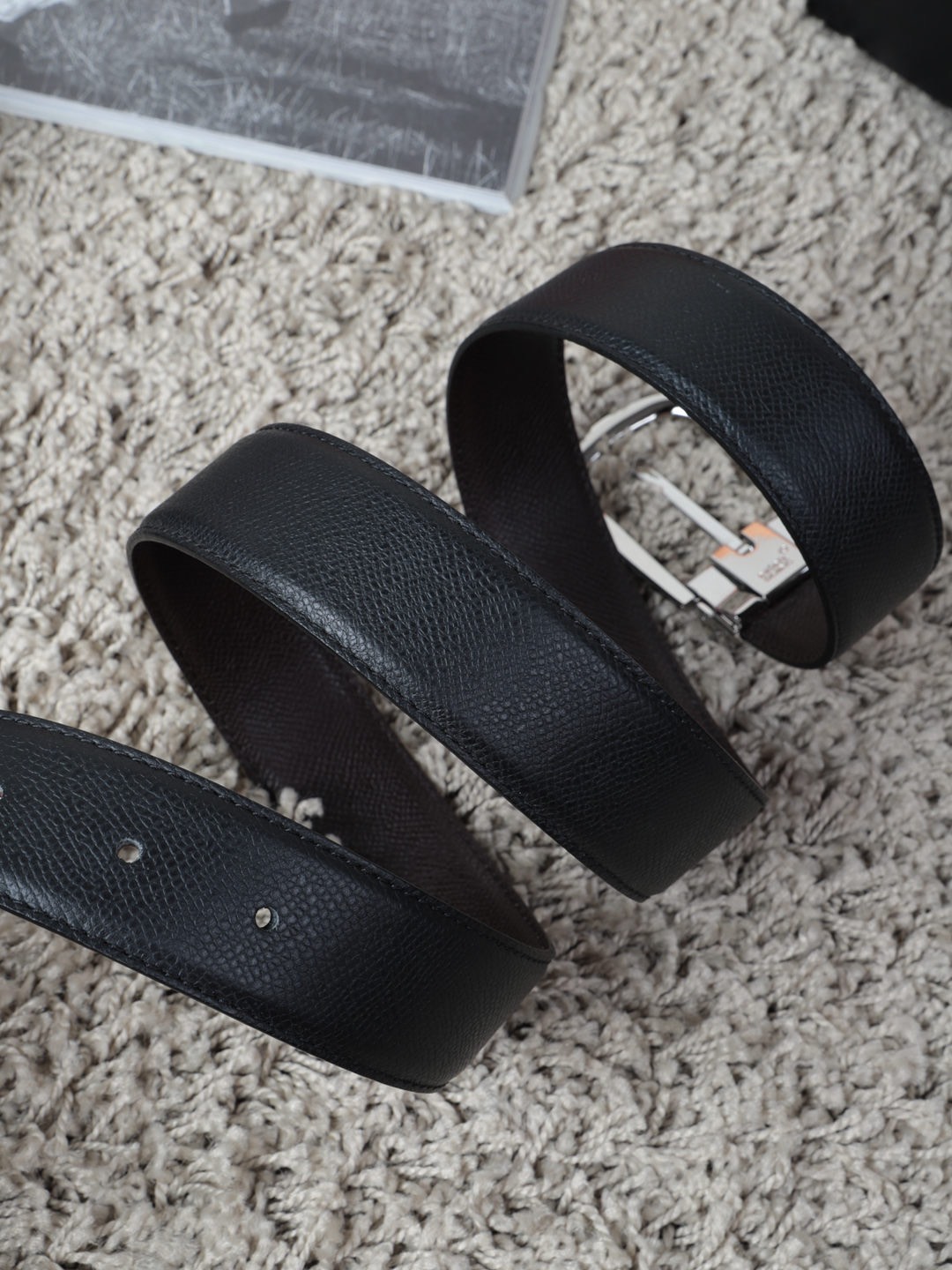 Montblanc Male Basic Belt Cow Leather M-l