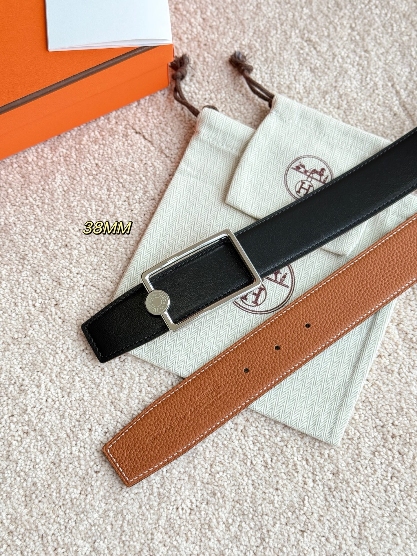 Male Basic Belt 38mm-s