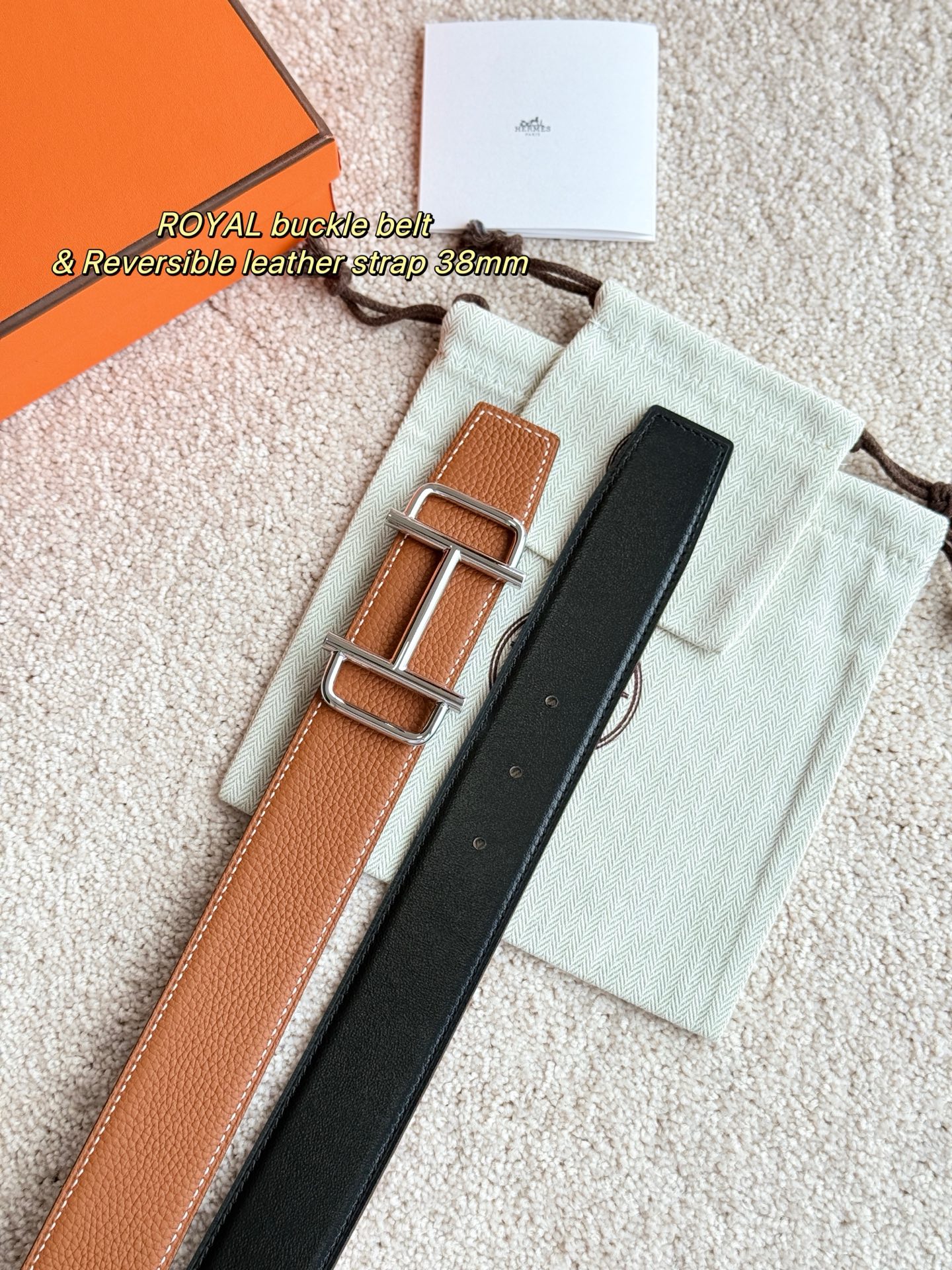Male Basic Belt 38mm-l