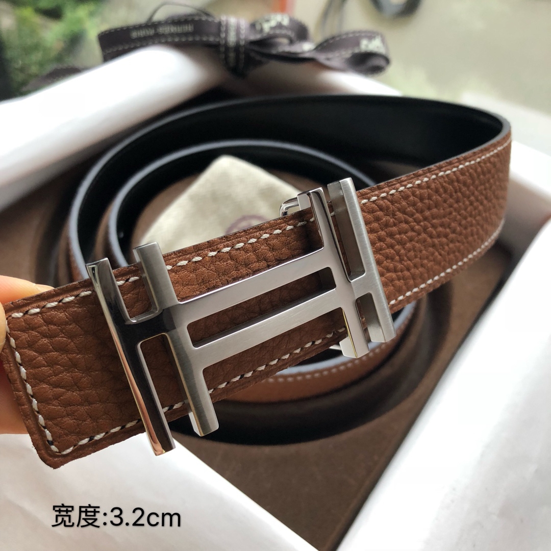 Hermès Male Basic Belt S-m