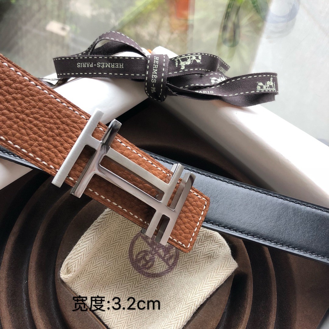 Hermès Male Basic Belt S-m