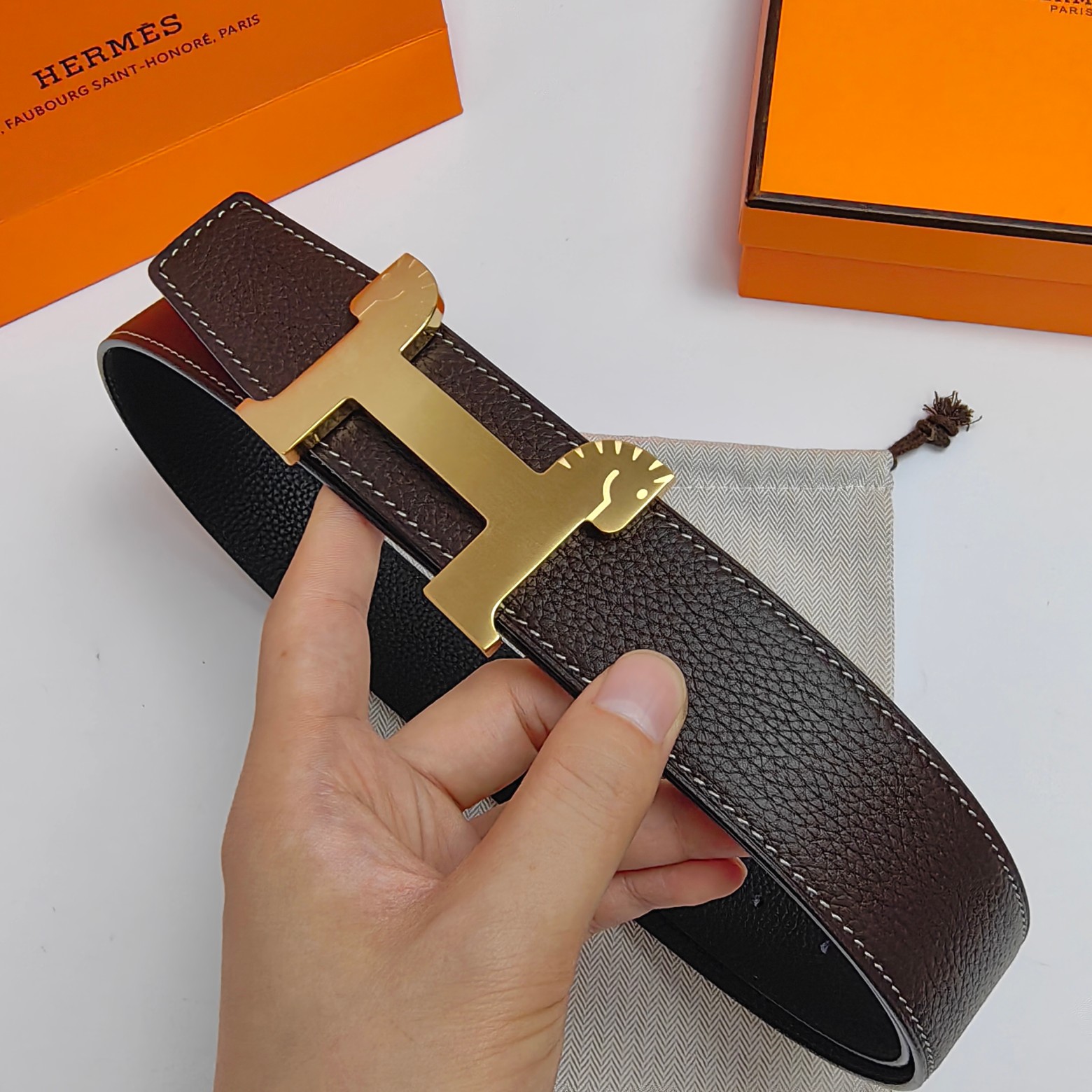 Hermès Male Basic Belt Cow Leather M