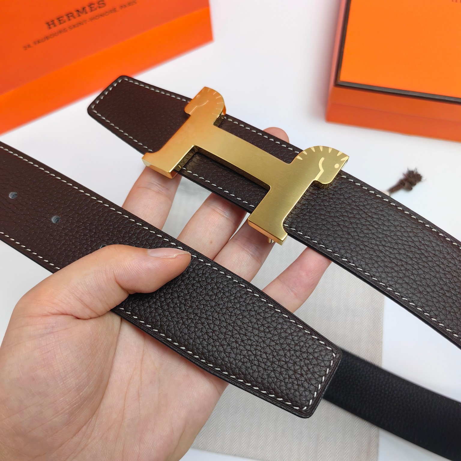 Hermès Male Basic Belt Cow Leather M
