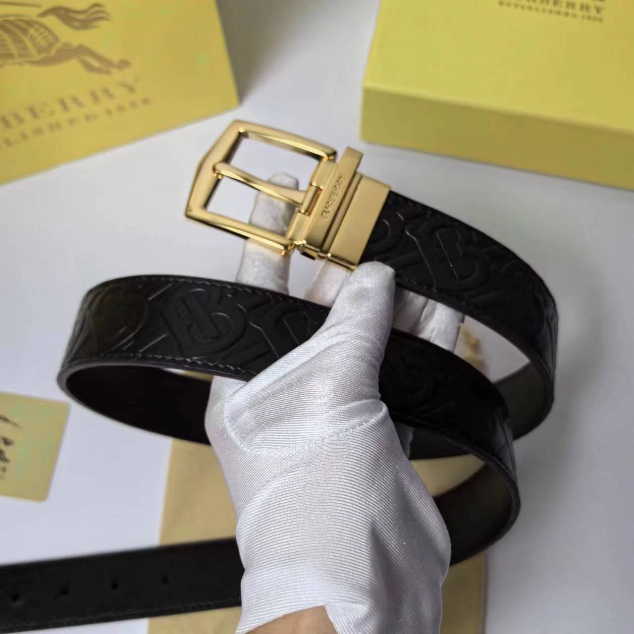 Burberry Male Basic Belt Cow Leather M